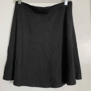 Black Divided (H&M) A-Line Skirt